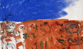 Gazbia Sirry, “Sur la plage”, 1995 © Musée de l'IMA