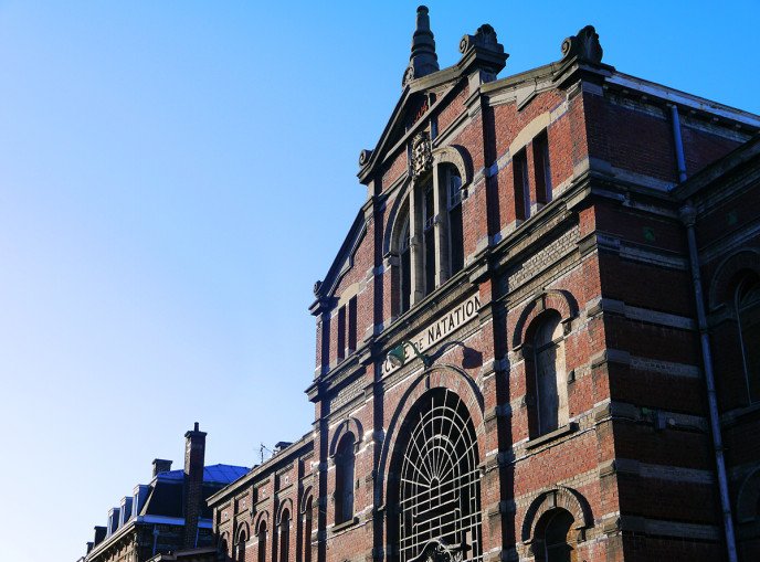 La façade de l'IMA Tourcoing