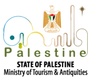 Logo Ministère du Tourisme et des Antiquités de Palestine