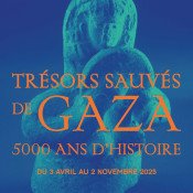 Affiche : Trésors sauvés de Gaza. 5000 ans d'histoire